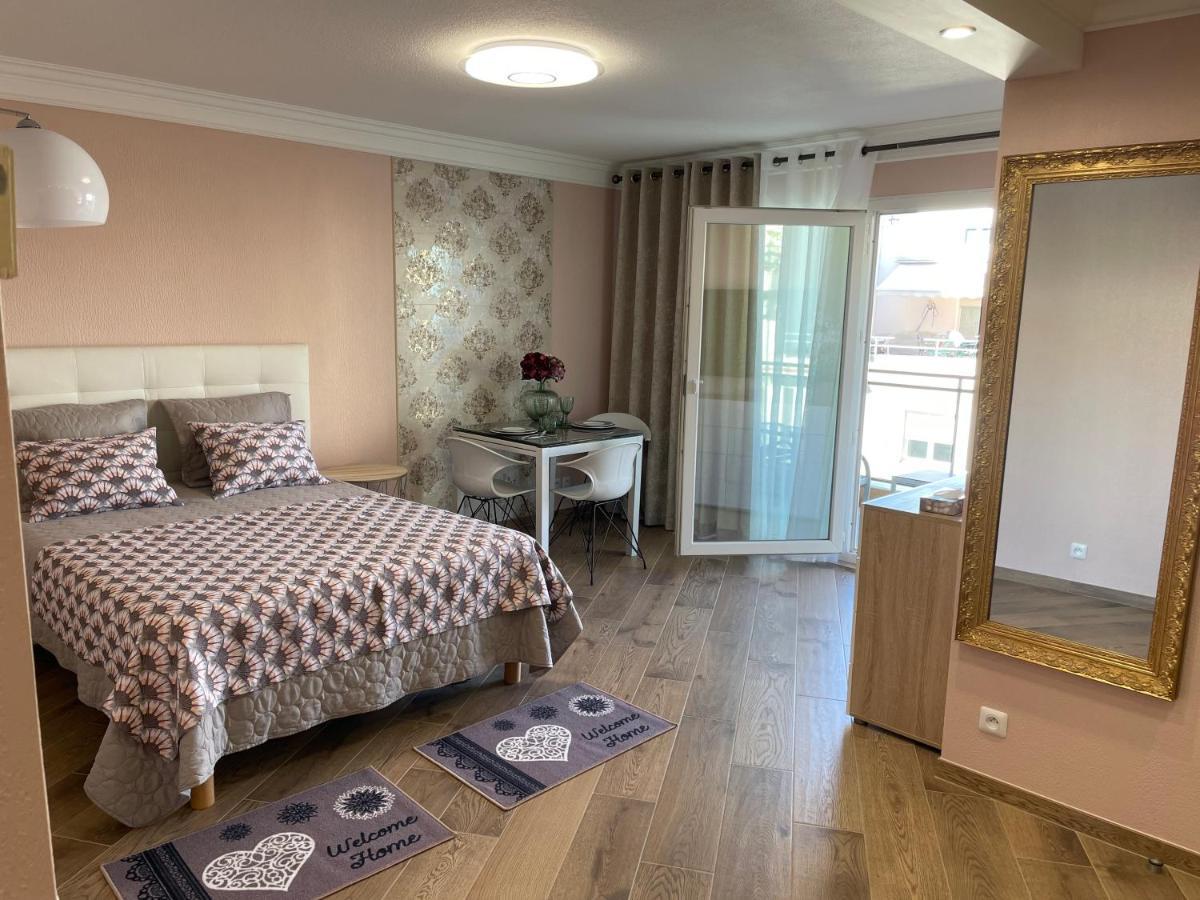 Studio With Swimming Pool 80 Meters Near The Beach นีซ ภายนอก รูปภาพ